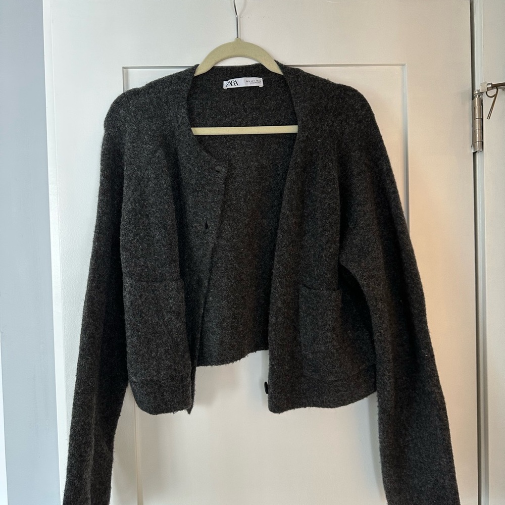 Zara Women's Charcoal Cardigan